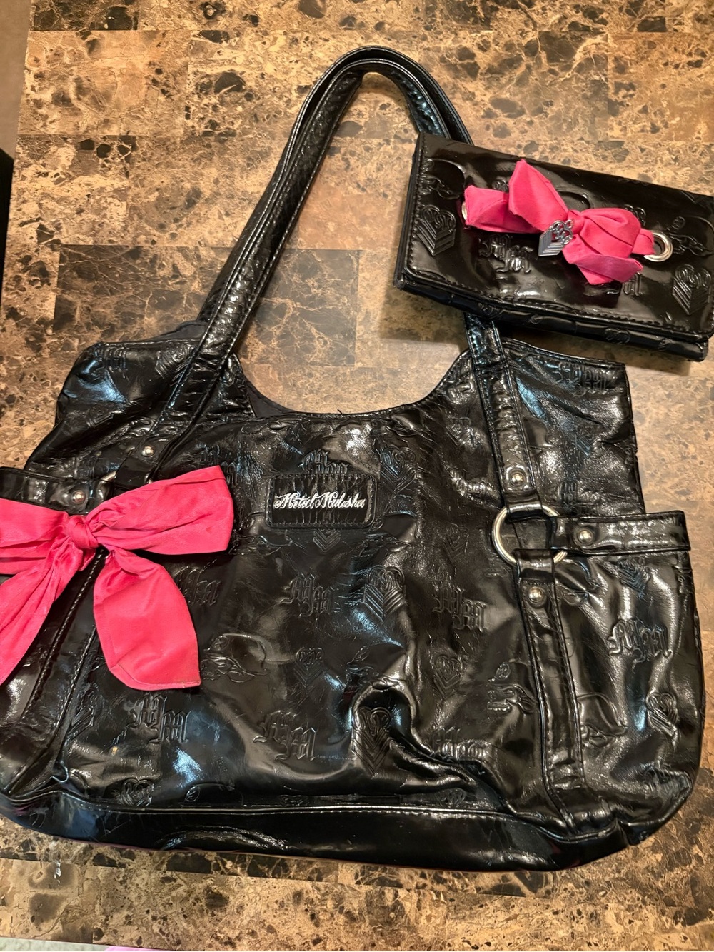 Metal Mulisha purse and wallet